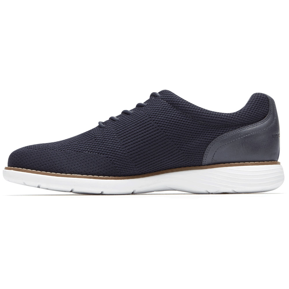 Rockport Singapore Mens Sneakers - Garett Mesh Blue - NJ0261498